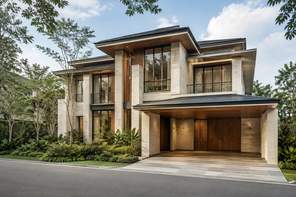 Rumah Alam Sutera 2 Modern Contemporary