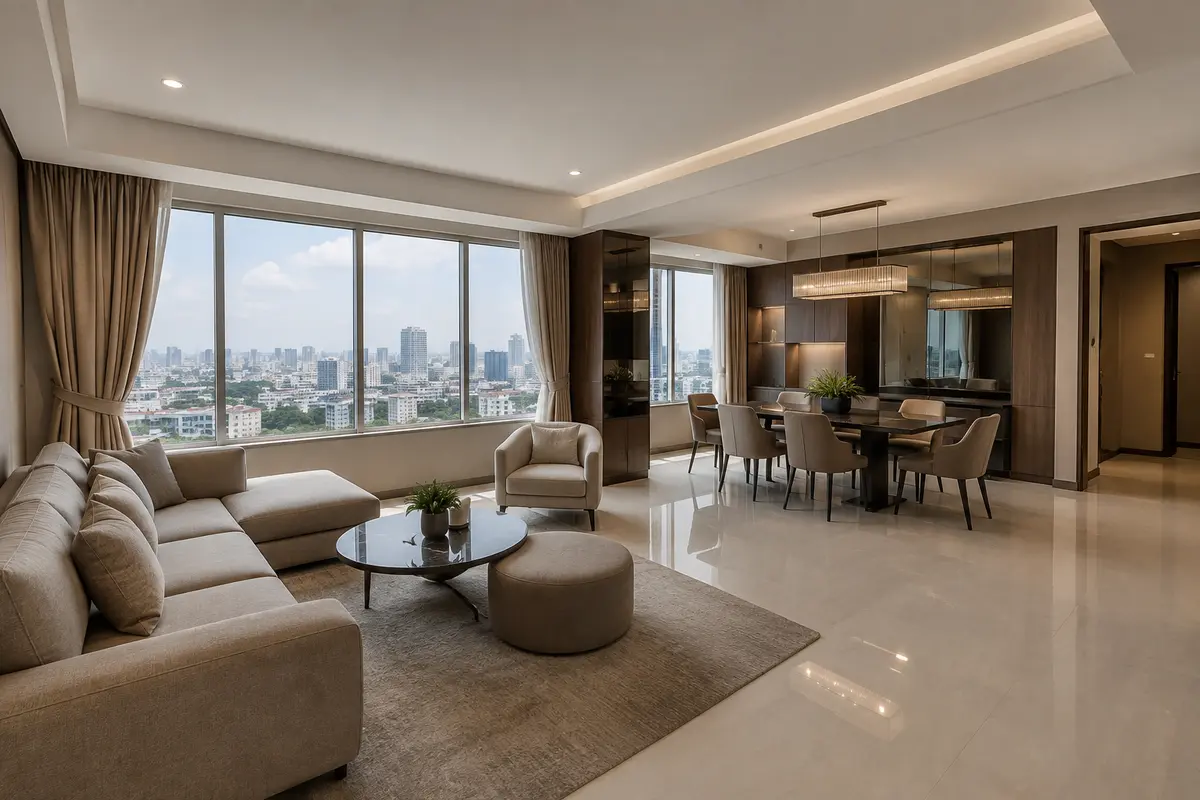 Casa Grande Residence 2BR Luas Furnished