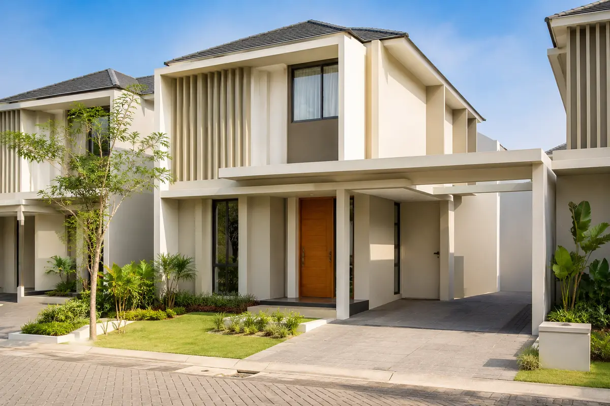 Rumah IZZI BSD 2BR Plus Ruang Fleksibel