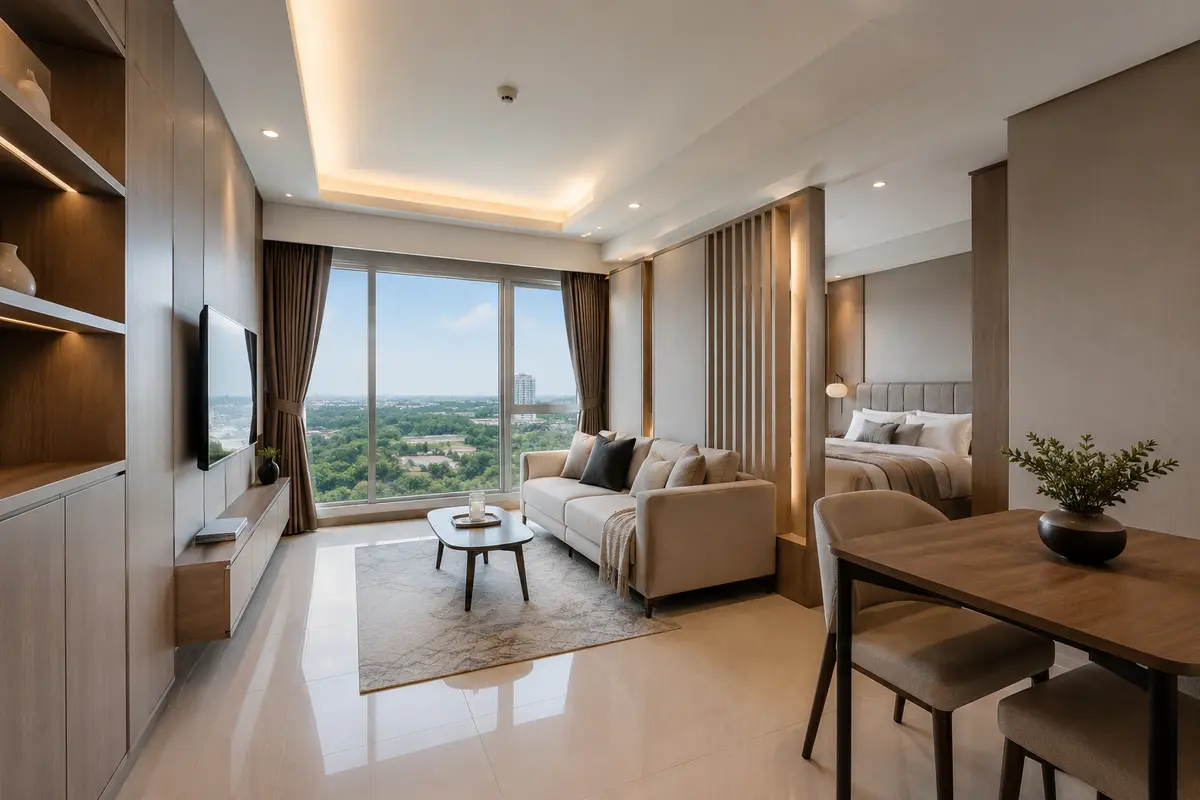 M-Town Residence Studio Furnished
