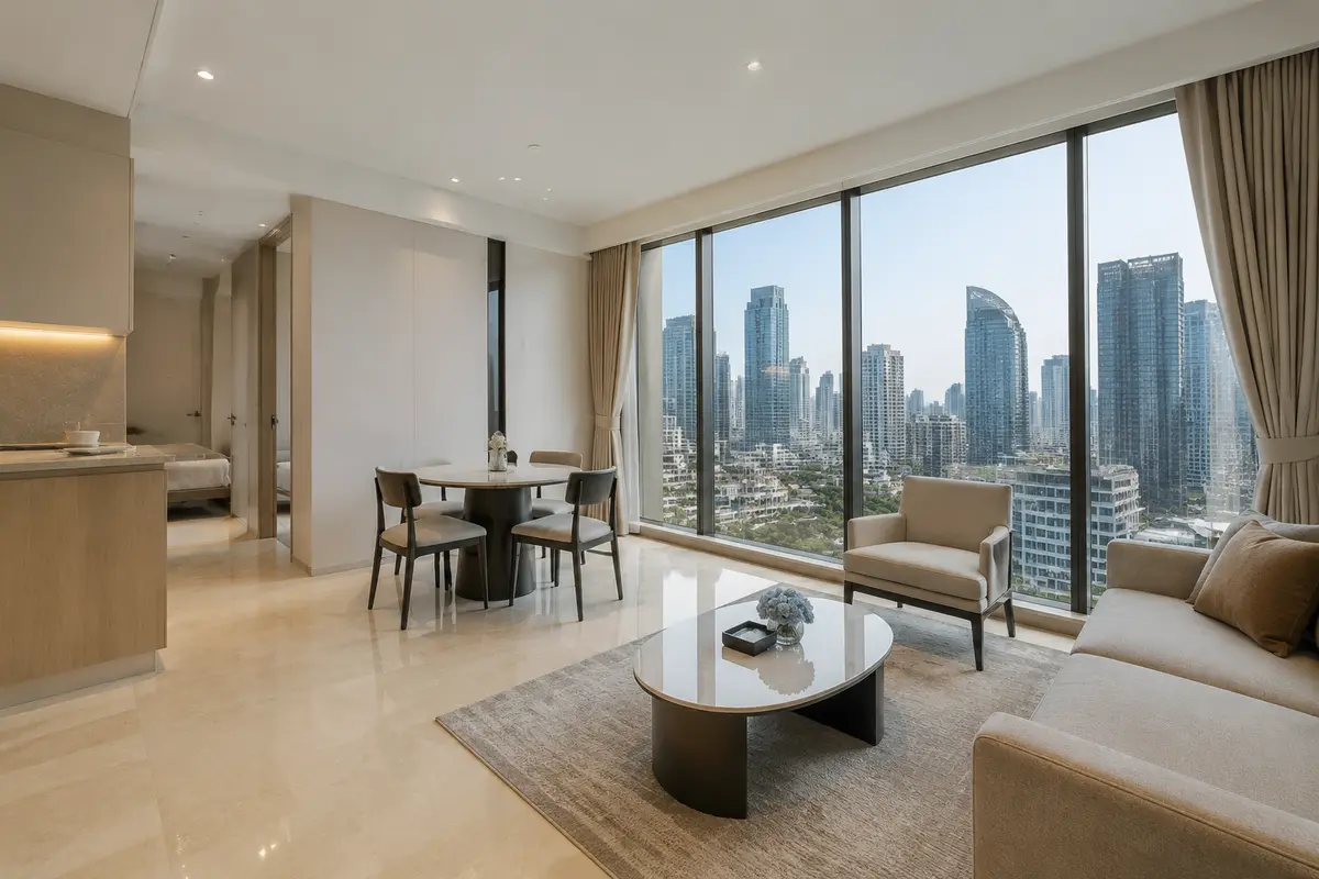 Thamrin Residence 2BR High Floor