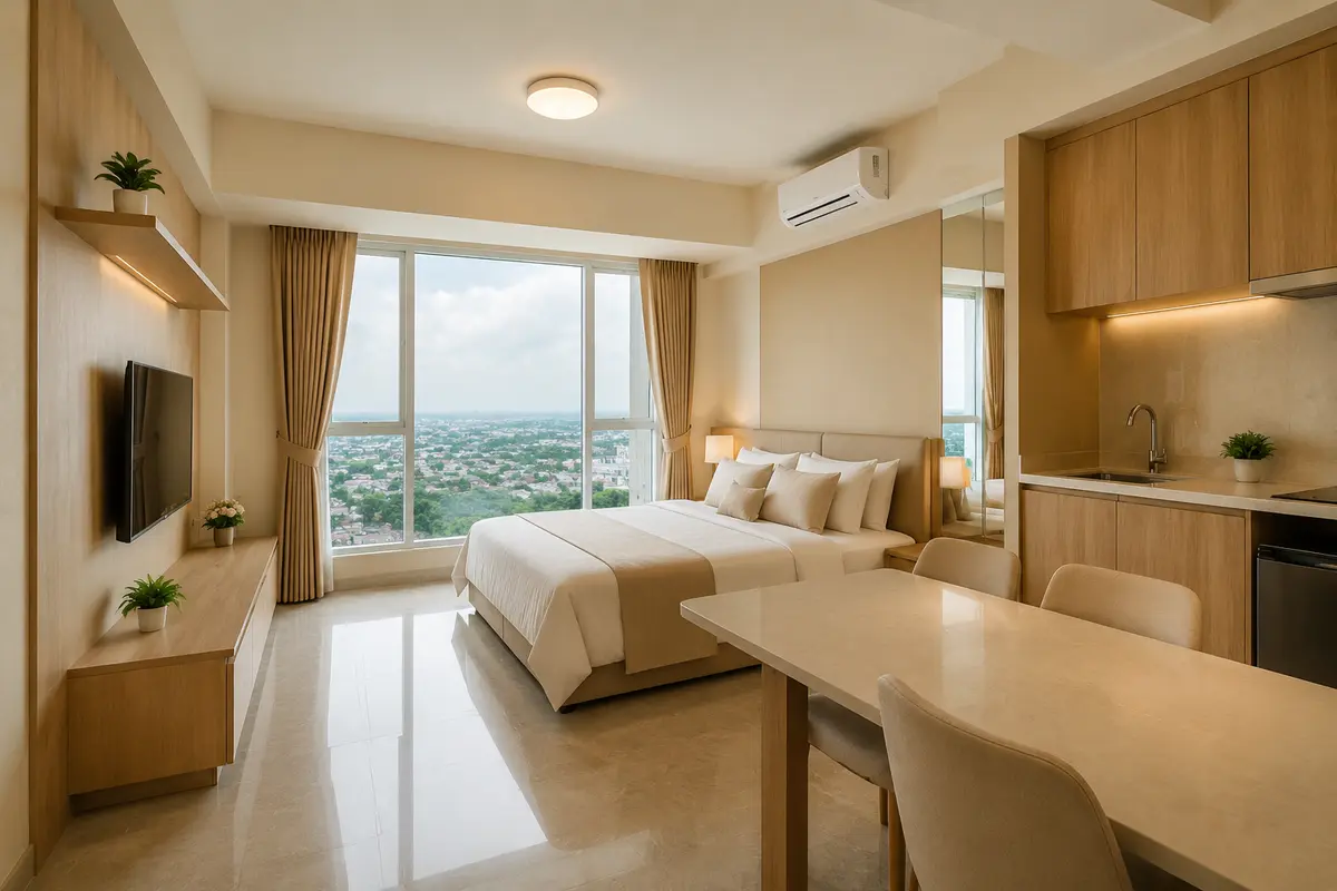 U Residence Studio Full Furnished